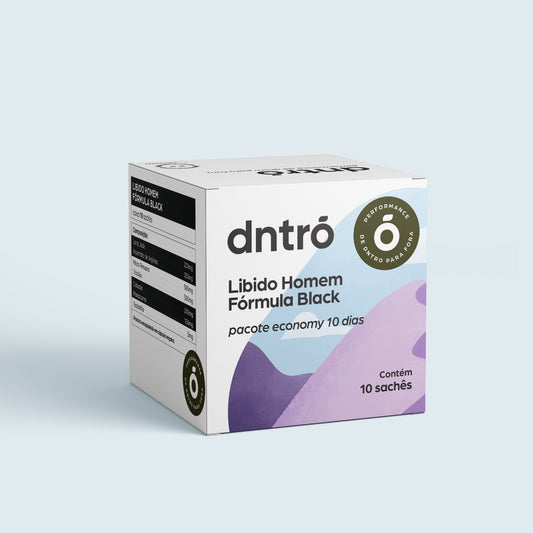 Libido Homem Fórmula Black Pacote Economy