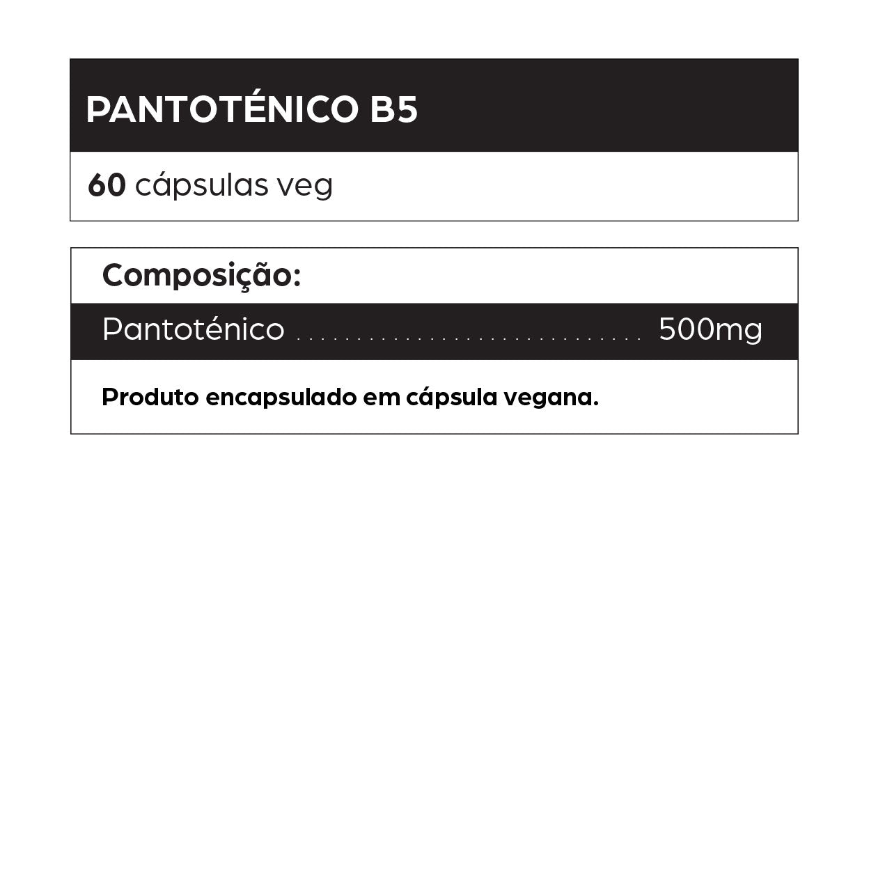 Pantoténico B5