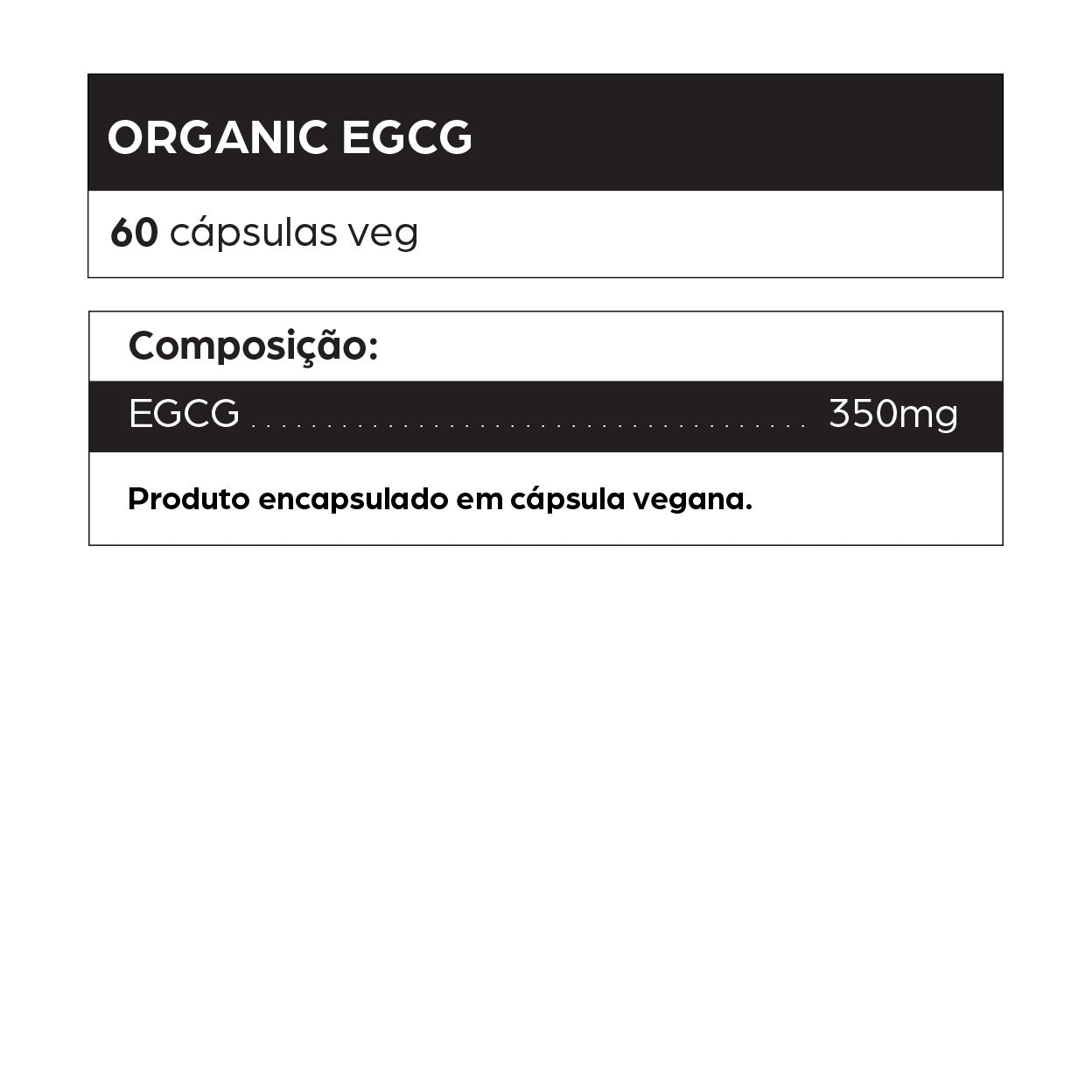 Organic EGCG